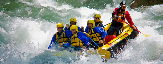 The Bhote Koshi River Rafting