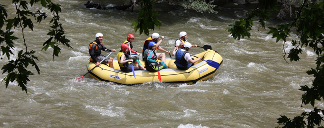 Rafting in Marsyangdi River